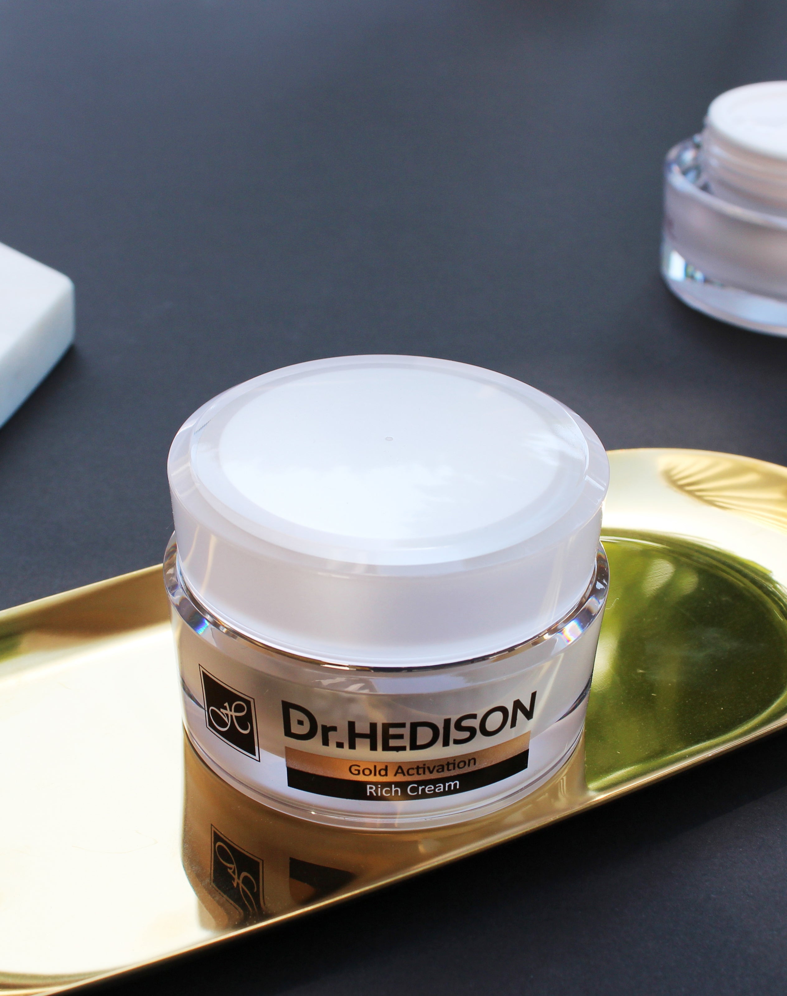Enriching face cream Hedison Gold Activation, 50ml